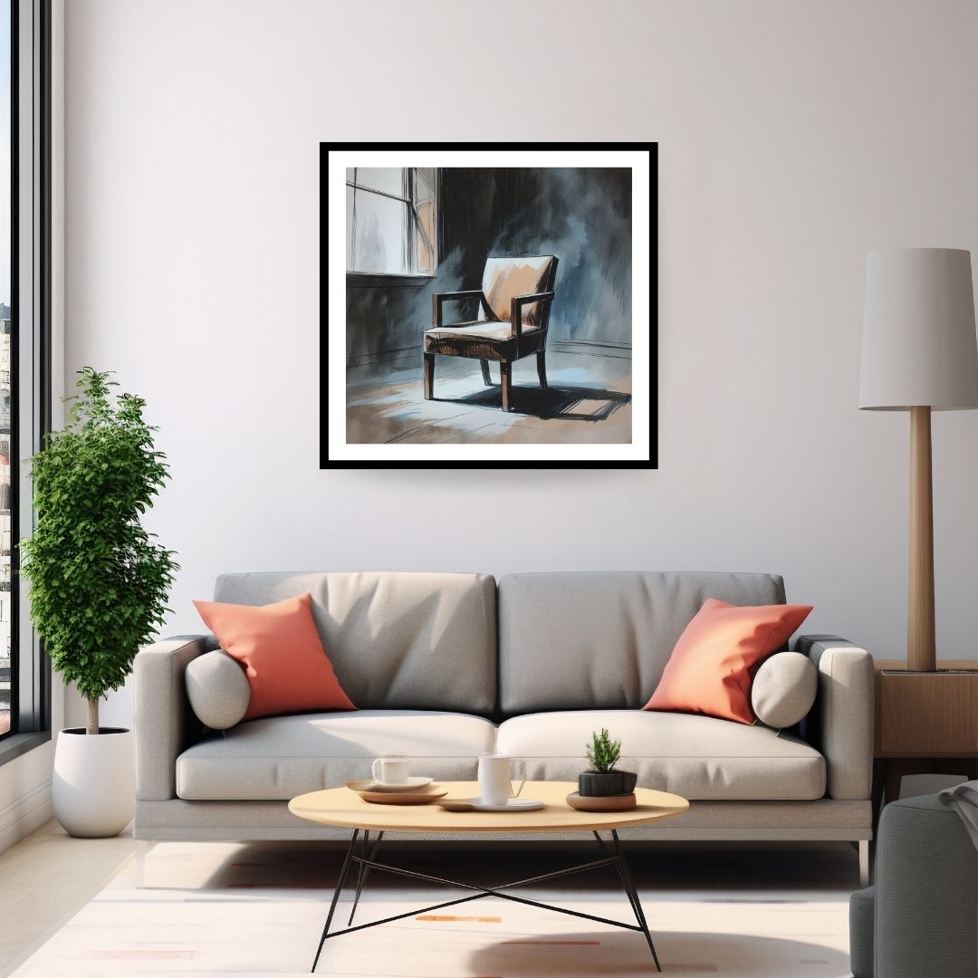 Echoes of Silence. Minimalist wall art canvas by wall and more