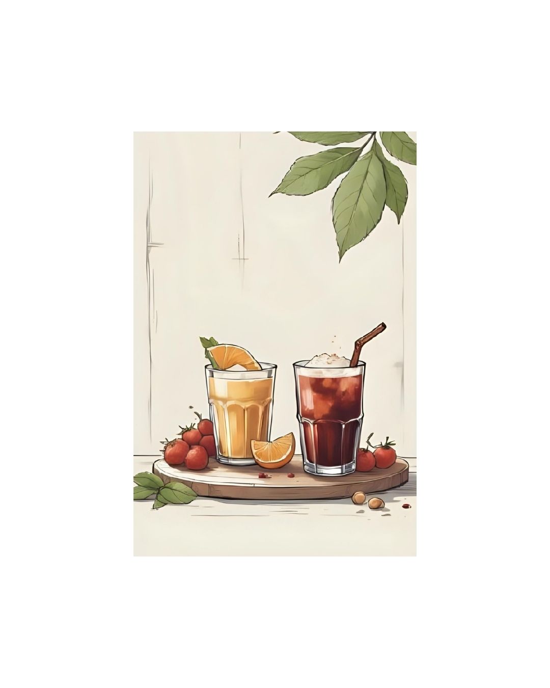 Modern artwork for modern kitchens. Wall art frames by wall and more