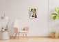 Abstract human face artwork ,wall art frame by wall and more