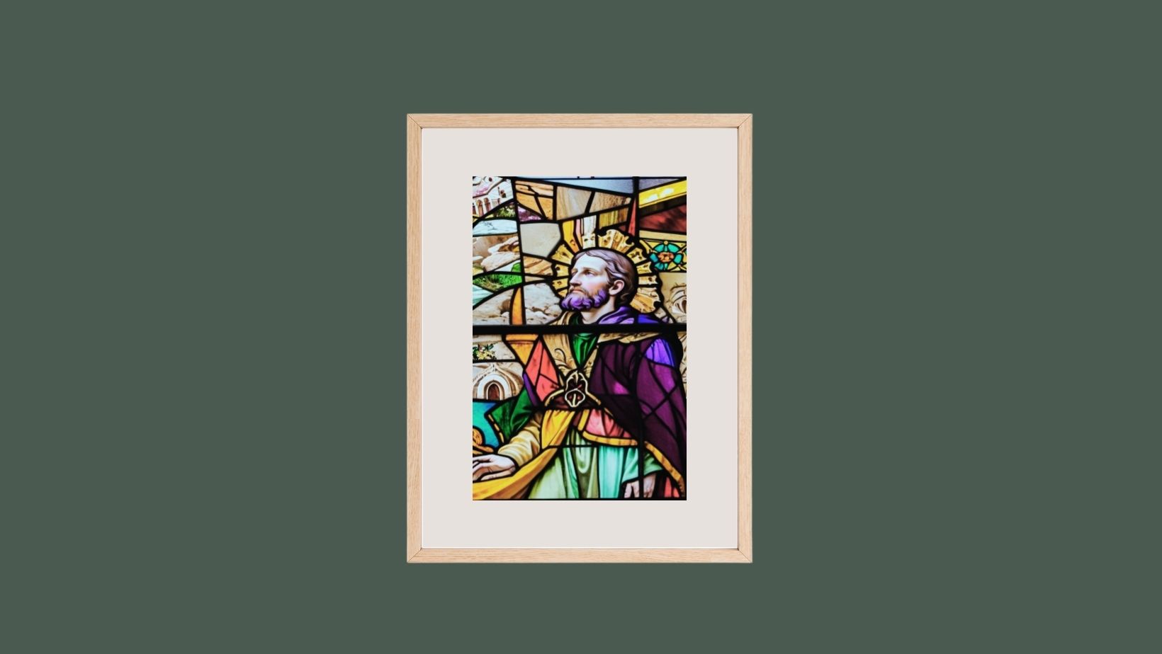 Geometrical roman emperor design, wall art  frame by wall and more