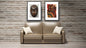 African mask and hand pattern, wall art  frames by wall and more