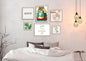 Calligraphy and abstract mood, wall art frames by wall and more