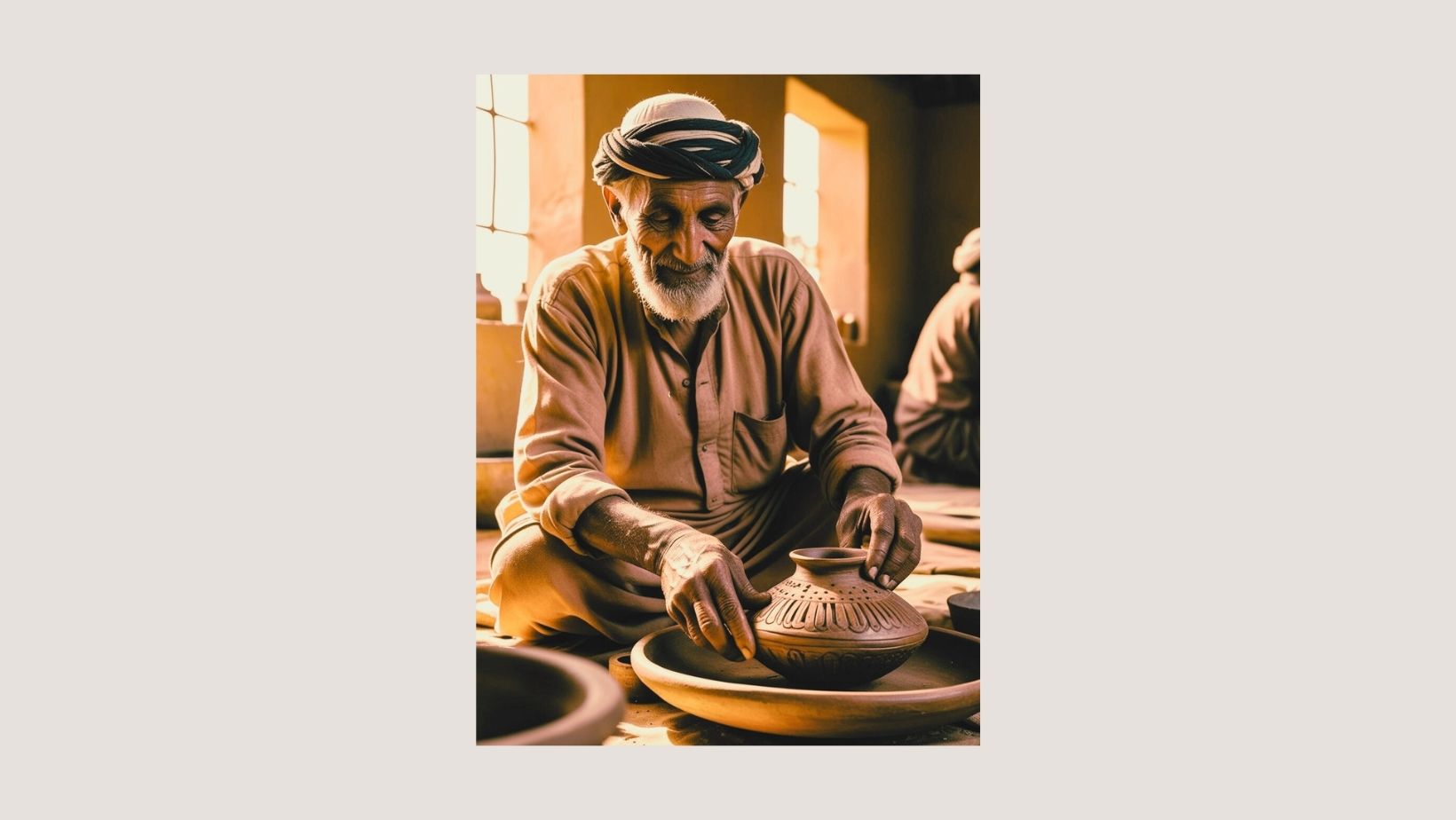 A man crafting a pottery Photography, wall art frame by wall and more