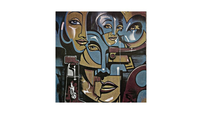 Nature of identity, multiple perspectives. wall art canvas