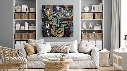 Nature of identity, multiple perspectives. wall art canvas