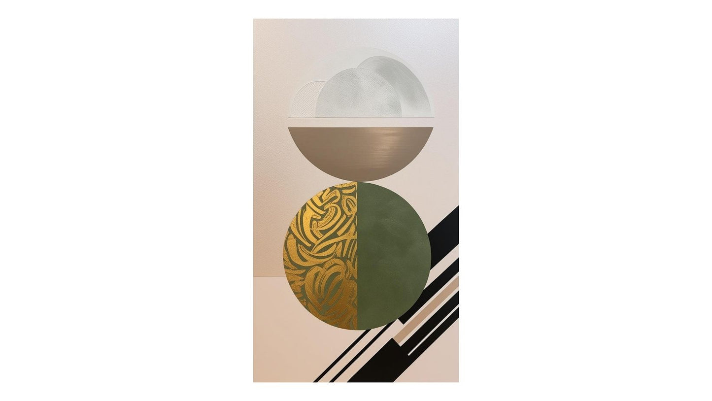 A modern and abstract composition with a geometric and minimalist aesthetic , wall art canvas by wall and more