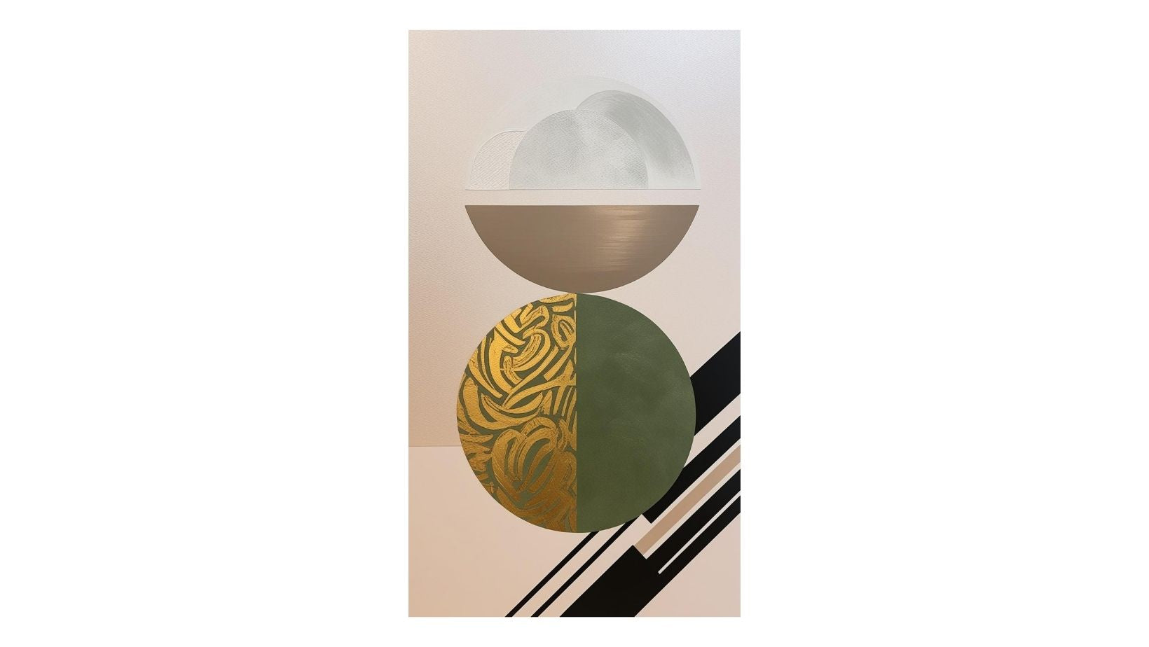 A modern and abstract composition with a geometric and minimalist aesthetic , wall art canvas by wall and more