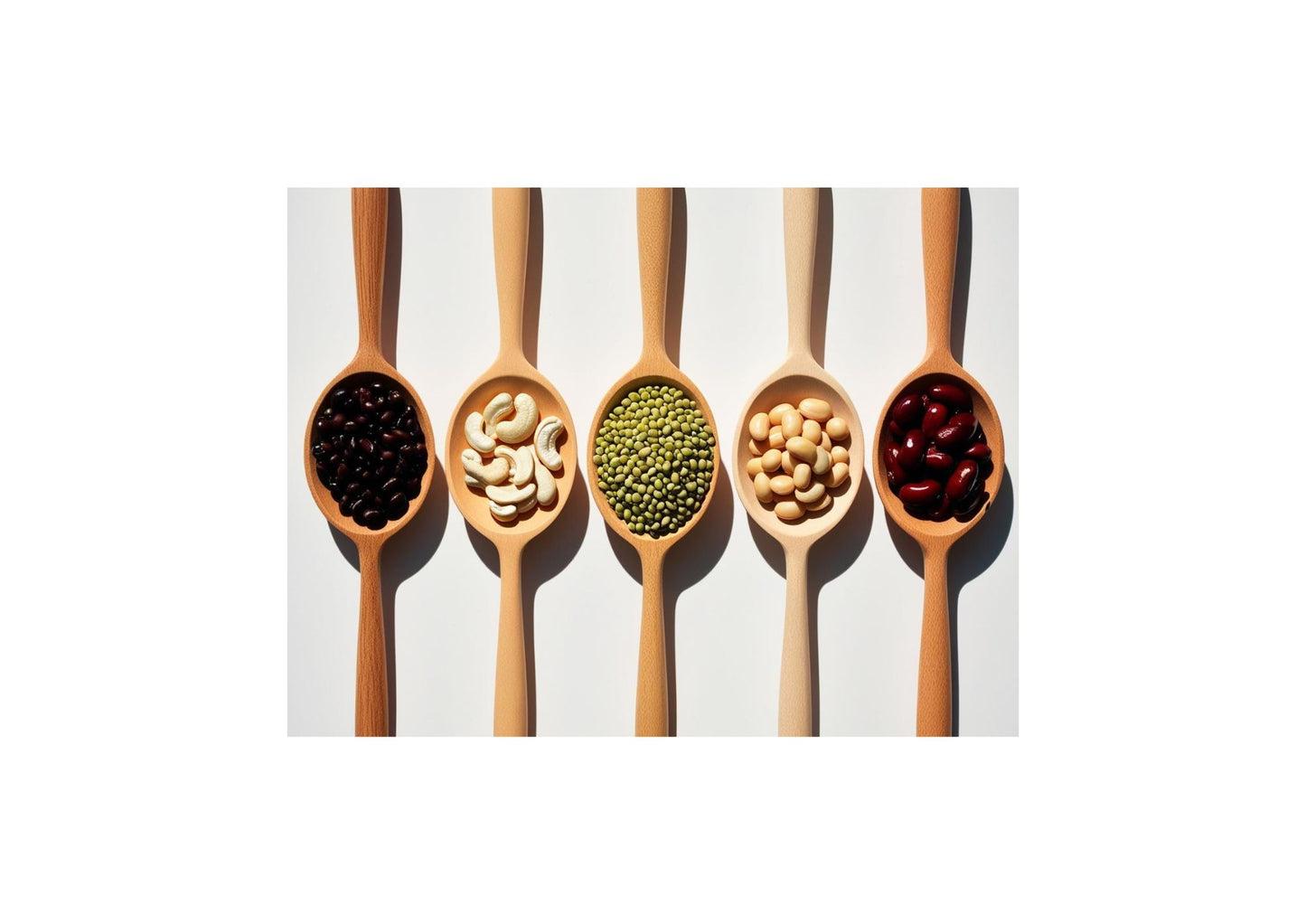 Beans and spoons, wall art canvas by wall and more