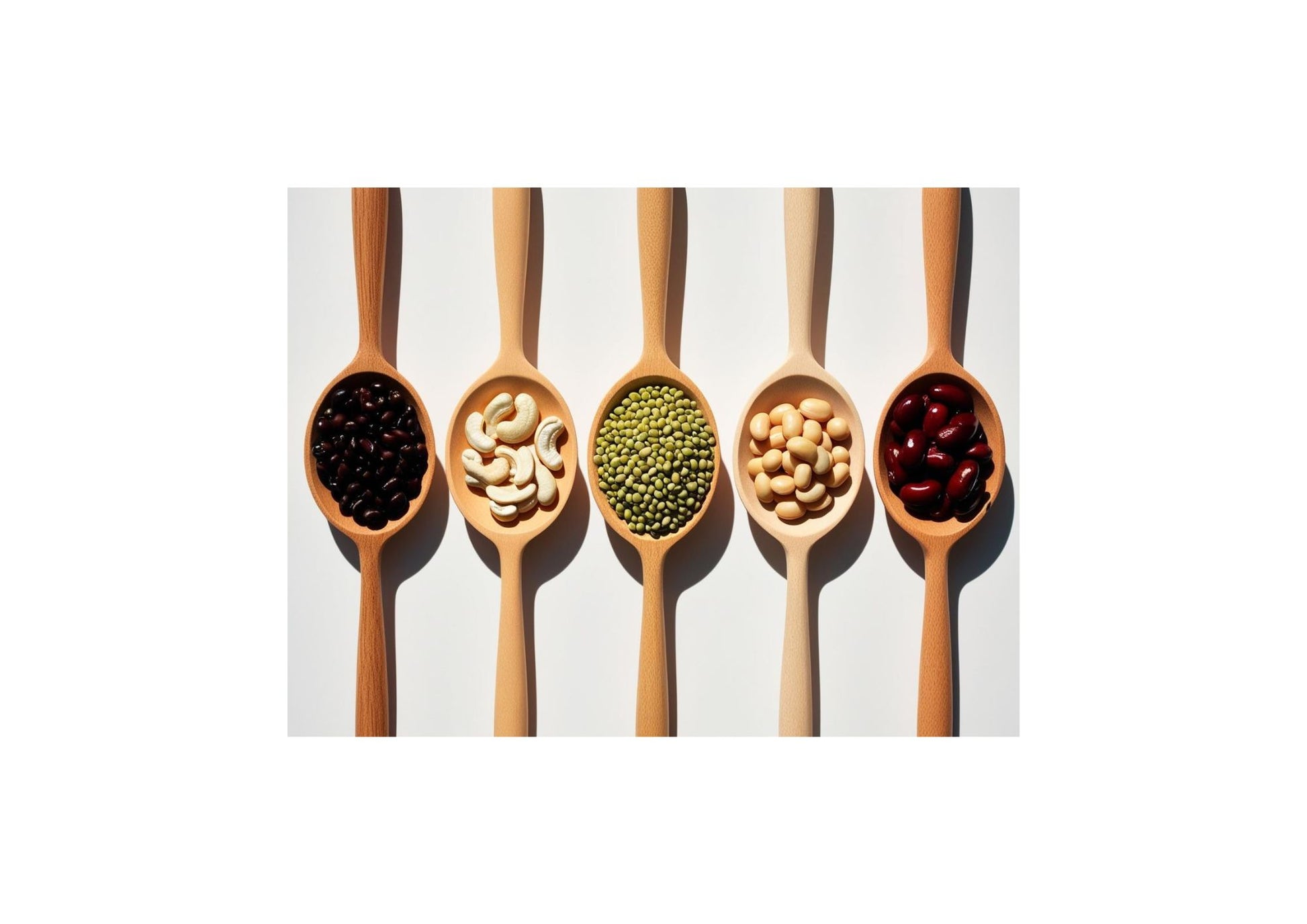Beans and spoons, wall art canvas by wall and more