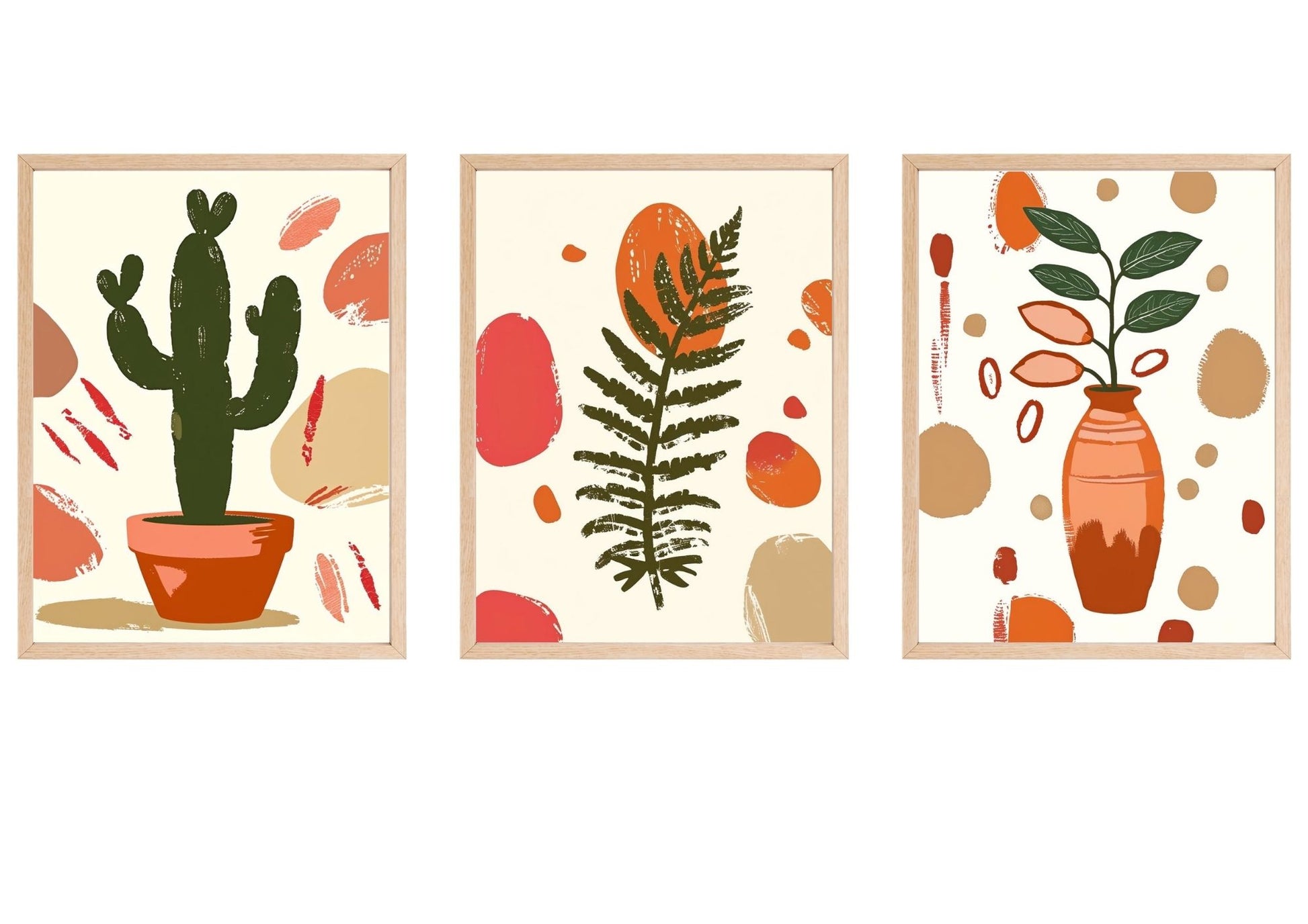Floral mood in the dining area, wall art frames by wall and more