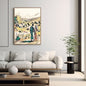 Conceptual modern pop sketch of hopeful journey. wall art canvas by wall and more