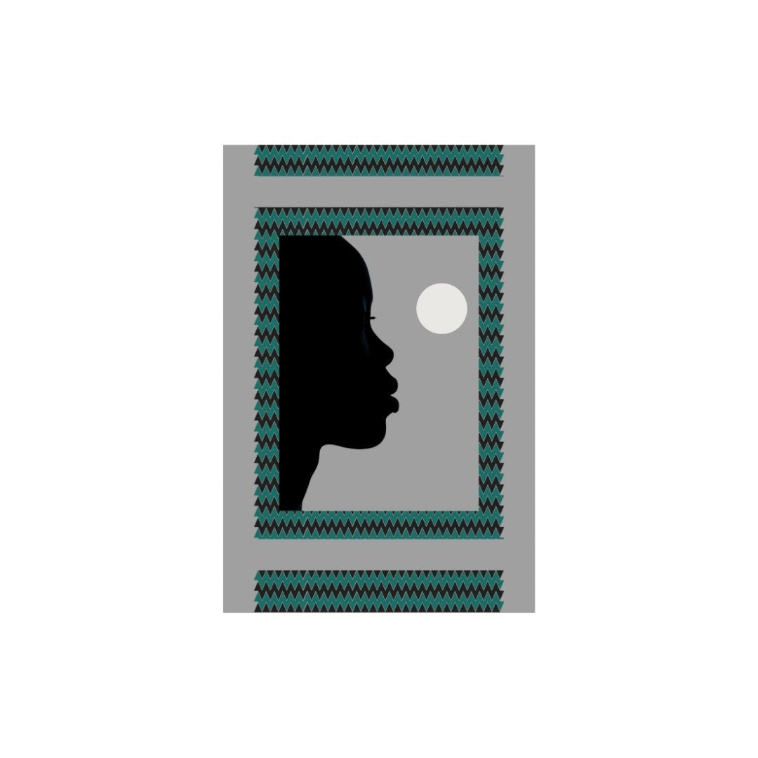 Hope modern minimalism in african cultural resonance. wall art canvas frame by wall and more