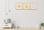Alphabet design, wall art frames, by wall and more