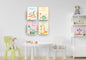 Cheerful Dino, wall art  frames, by wall and more