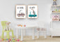 Dino in a car, wall art frames, by wall and more