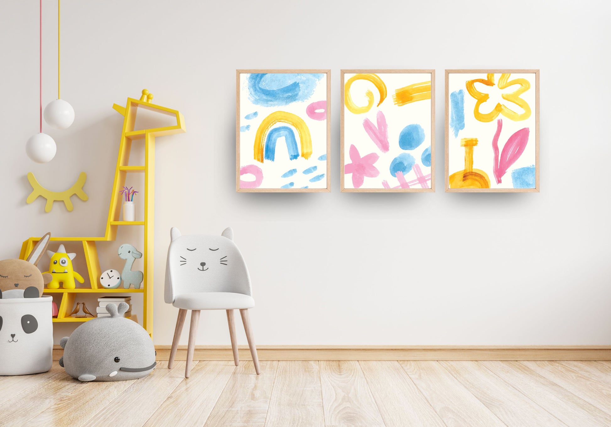Water colors design, wall art frames, by wall and more