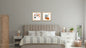 Abstract floral design, wall art frames by wall and more