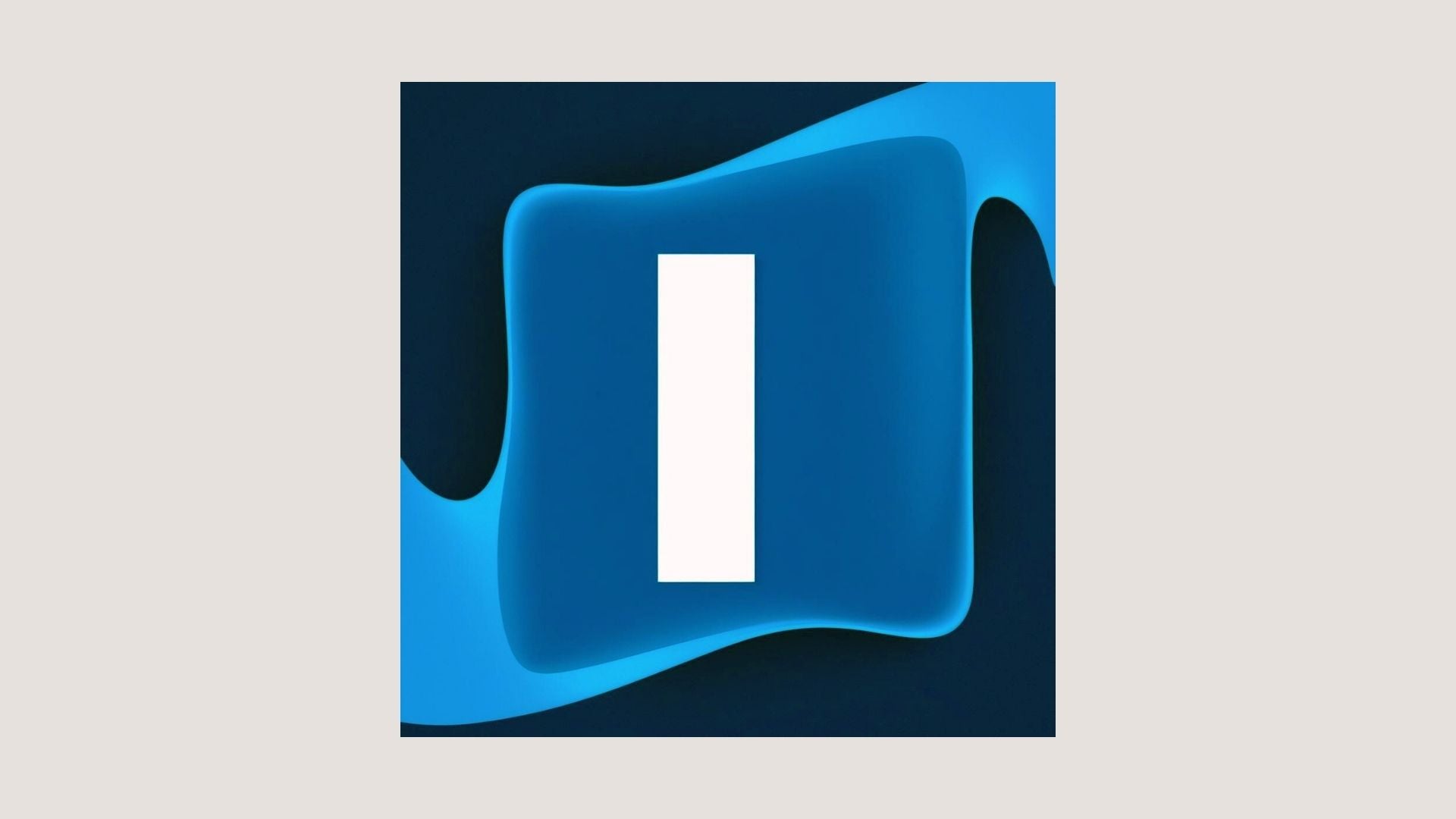 Minimalist Abstract Wall Art Set featuring geometric, layered shapes and central White Apertures in varying shades of Navy and Royal Blue. Ideal Modern Bedroom Decor.