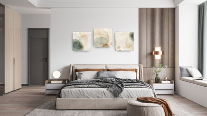 Abstract soft, overlapping organic shapes. wall art  frames  by wall and more