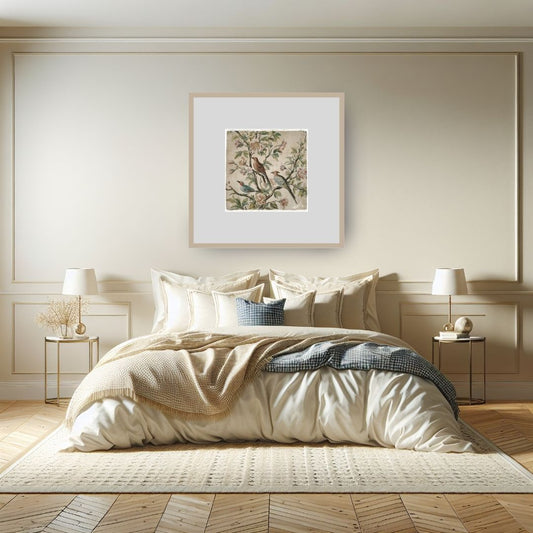 A vintage-style botanical design, wall art frame  by wall and more