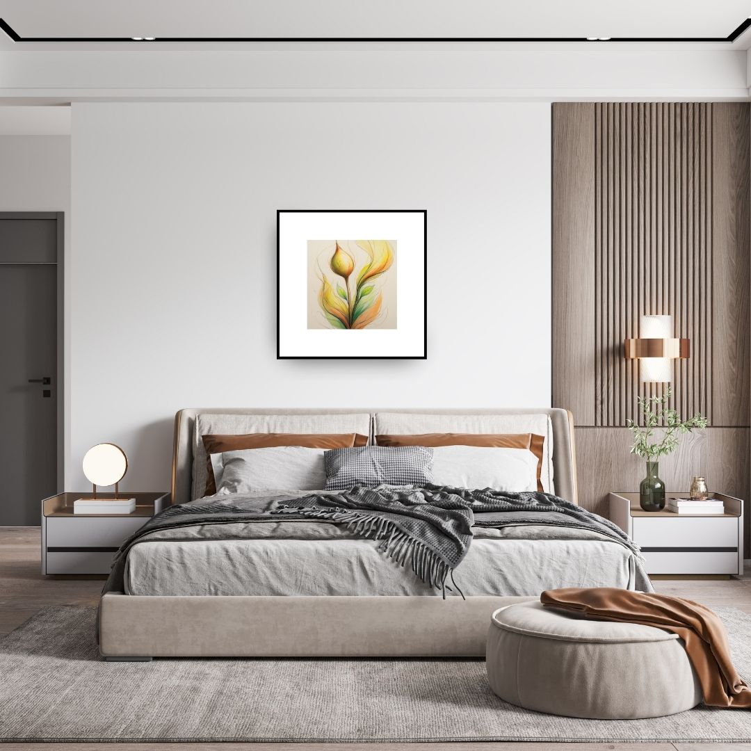 New life concept sketching. wall art  frame by wall and more