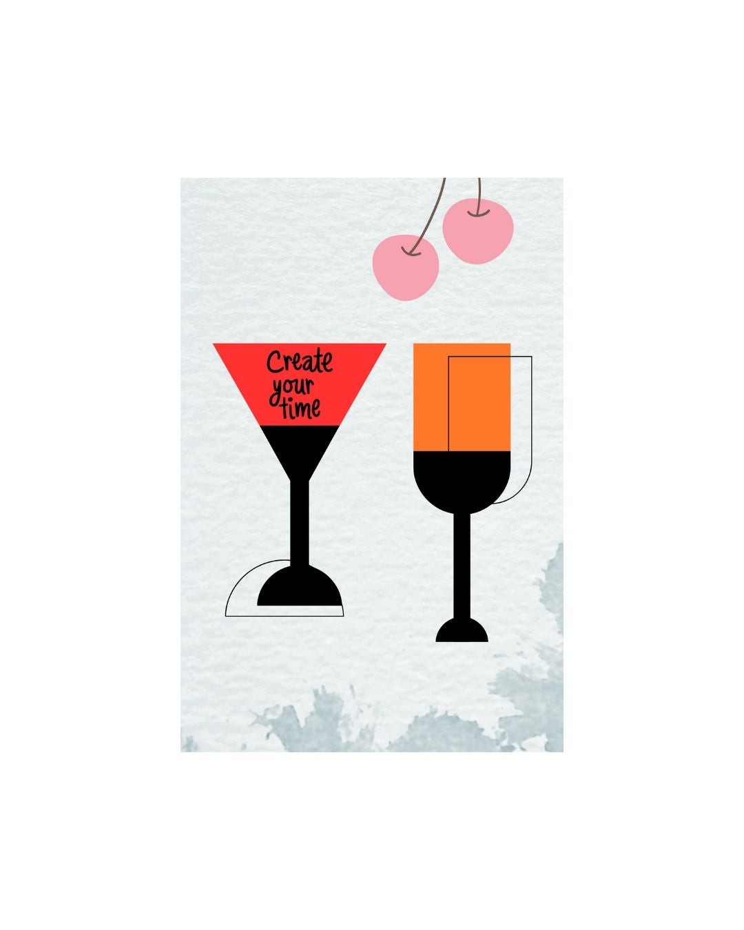 Modern artwork for modern kitchens. Wall art frames by wall and more